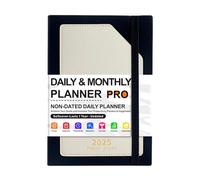Daily Schedule Planner, 2025 Planner Notebook, Time Management Planner, Weekly Agenda Planner, A5 Planner Notebook, Calendar , Planner for Plans, 180 Sheets Planner, Weekly Time Management