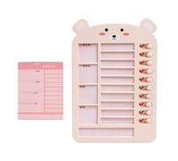 Daily Schedule Pocket - Chart Kids Schedule, Organizer with 13 Paper, Cards Removable Schedules Supplies for Classroom, Perfect for Teaching Time, Management and Routine Planning