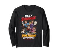 Daily Struggle Experience Family Chaos Long Sleeve T-Shirt