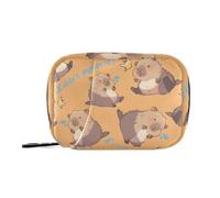 Daily Tablet Pill Organiser Weekly Pill Box 7 Day Capybara I Didn't Mean It Travel Small for Medicine Vitamin Supplement