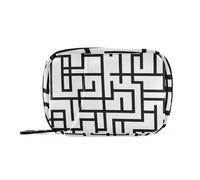 Daily Tablet Pill Organiser Weekly Pill Box 7 Day Line Graphic Travel Small for Medicine Vitamin Supplement