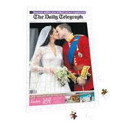Daily Telegraph Personalized Jigsaw Puzzles For Adults 400 Pcs - Recreate Historical Front Page News of Your Special Date to a Personalised Puzzle - Gift for Birthdays & Anniversaries - (18.5"x12.5")