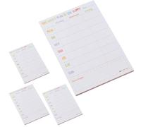 Daily Things Planner, Weekly Planning Notepad | Things Planner Cards | Productivity System Planners, 4 Note Cards for Planning