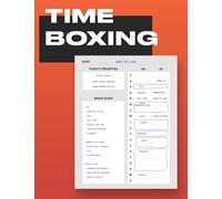 Daily Timeboxing Planner: Daily Scrum, Time Block Journal, Productivity, To-Do List, Time Management (100 Days, A4) (Time Management Planners)