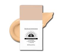 Daily Tinted Fluid Sunscreen for Face SPF 40, Korean Skincare Moisturizing Fluid with Hyaluronic Acid & Vitamin E, Sheer Lightweight Broad Spectrum Protection, Vegan & Cruelty-Free, 1.69 fl.oz (101)