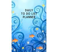 Daily To Do List Planner: Clean & Minimalist Undated Task Organizer | 6x9 Productivity Journal for Simple Daily Planning