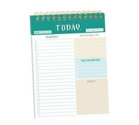 Daily To-Do List, To-Do List | A5 Size Daily Planning Journal to Track Goals, Coil Bound Project Planner, Task Tracker Notepad,