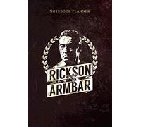 Daily To Do Notebook Planner Rickson Gracie s Armbar Show Your BJJ Pride: Home Budget, Journal, Pocket, Homework, Planning, Happy, Over 100 Pages, 6x9 inch