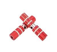 Daily Travel Passenger Foot Peg Set, Red J