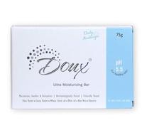 Daily Ultra Moisturizer Soap Bar with pH 5.5 | Gentle Hydrating Cleanser for Dry & Sensitive Skin | Soap-Free & Non-Irritating | 75g x Pack of 4