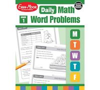 Daily Word Problems Math, Grade 1 Teacher Edition