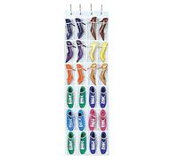 Dailyart 24 Pockets Over the Door Shoe Organizer Hanging Shelf Shoe Rack Storage Stand Organiser Holder Hook,White