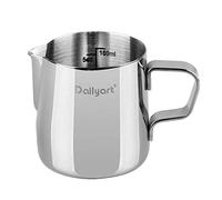 Dailyart Mini Milk Jugs Small 200ml/7 Oz 304 Stainless Steel Metal Milk Frother Jug for Coffee Machine Accessories - Coffee Barista Milk Steamer Jug for Latte Cappuccino
