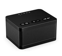 DailyBody Sound Machine White Noise Machine with 30 Soothing Sounds 36 Levels Volume 5 Timers and Memory Function Effectively Blocks Noise Ideal Sleep Machine for Baby Kids Adults… (Black)