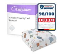 Dailydream Children's Weighted Blanket | 104x150 | 3.2 kg | Ocean Design | Made from 100% Cotton | Filled with Glass Beads | Heavy Blanket for Sleeping | Weighted Blanket | Therapy Blanket