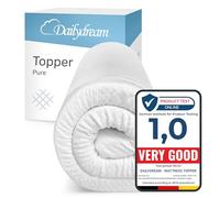 Dailydream viscoelastic mattress topper "Model M" with memory foam effect, 160x200x5cm, Edition "Standard"