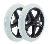 dailymall 2pcs 5/16 Bear Wheelchair Front Castor Wheels Replacement 7 Inch