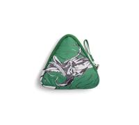 DailyObjects Easy Triangle Pouch | Crafted using Soft-Touch and Water-Repellent Polyester | Polyfill Cushioning Assures Scratch-Free Security | Comes with an O-Ring to Attach Keys, Charms or Wristlets