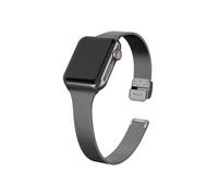 DailyObjects Silicone Watch Band for Women Compatible with Apple Watch Series 9/8/7 41mm, SE2/SE/6/5/4 40mm, Series 3 38mm | Series 10 42mm - Watch NOT Included, 38-40-41-Series10 42mm, Stainless