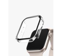 DailyObjects Sleek Fit Cover Case Compatible with Apple Watch Series 4 (41mm) | Series 5 (41mm) | Series 6 (41mm) | Series 7 (41mm) | Series 8 (41mm) | Series SE (41mm) Color - Crystal Clear