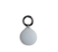 DailyObjects Veko Protective Case Cover for Apple AirTag | Durable Silicone Material | Safe and Secure Fit Compatible with Airtags | Precise Design - (Grey)
