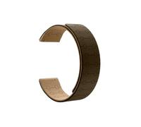 DailyObjects Velour Watch Strap Compatible with Samsung/OnePlus/Fitbit Smartwatches (22mm) -Watch Not Included, Brown, 22mm, Casual