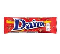 Daim Chocolate Bar 28g × 24 Swedish Chocolate Bar Tasty And Twisty Treat Gift Hamper, Christmas,Birthday,Easter Gift