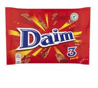 Daim Chocolate Bar Multipack of 3 x 28 g (Pack of 1) Delicious Tasty