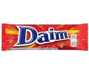 Daim Chocolate Bar Pack of 12 x 28g Free And Fast Delivery