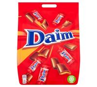 Daim Mini Chocolate Bag, Crunchy Almond Caramel Covered in Milk Chocolate, 200 g (Pack of 1)