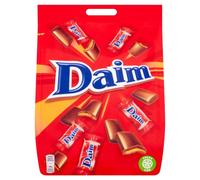 Daim Mini Chocolate Bag, Crunchy Almond Caramel Covered in Milk Chocolate, 200 g (Pack of 1)
