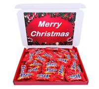 DaimChocolate Gift Set Milk Chocolate Merry Christmas Hamper Box 40 Minis Select