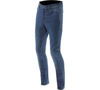 Motorcycle Pants Man Dainese 5-POCKET DENIM SLIM Deep-Blue