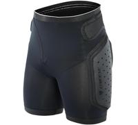DAINESE, ACTION EVO MEN'S SKI SHORTS WITH PROTECTIONS, BLACK/WHITE, XL