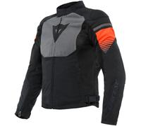 DAINESE DAINESE - Jacket Air Fast Tex Black / Grey / Fluo-Red 52