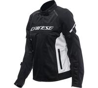 Dainese Air Frame 3 Ladies Motorcycle Textile Jacket, black-white, size 46 for Women