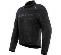 DAINESE - Air Frame 3 Tex Jacket, Summer Motorcycle Jacket with Detachable Windproof Lining, Man, Black/Black/Black, 44