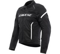 Dainese Air Frame 3 Textile Summer Motorcycle Motorbike Jacket - Black / White