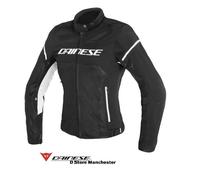 Dainese Air Frame D1 Ladies Black/White Sport Urban Touring Summer Textile Mo...