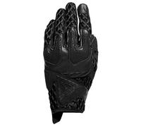 Dainese Air-Maze Unisex Gloves, Motorbike Summer Gloves With Touchscreen, for Men and Women, Black/Black, M