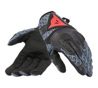 Dainese - Air-Maze Unisex Gloves, Summer Motorcycle Gloves, Mesh Fabric, Knuckle Protections, Touch Screen, for Men and Women, Black/Iron Gate, M