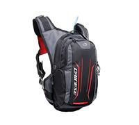 Dainese Alligator Backpack, Hydration Backpack Motorcycle, Black/Red, N