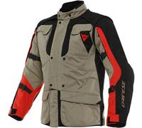 Dainese Alligator Tex Motorcycle Textile Jacket, black-brown, size 54
