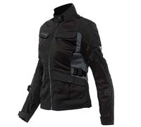 DAINESE ARYA LADY TEX LADIES WATER RESISTANT SUMMER MOTORCYCLE JACKET 691 BLACK