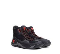 Dainese Atipica 2 Air Black Red Fluo Perforated CE Approved Shoes