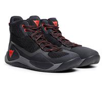 Dainese Atipica Air 2 Motorcycle Shoes, black-red, size 45 for Men