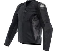 Dainese Avro 5 Motorcycle Leather Jacket, black-grey, size 46 for Men