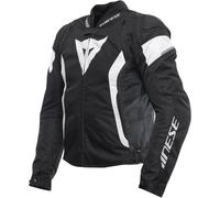 Dainese Avro 5 Motorcycle Textile Jacket, black-white, size 44 for Men