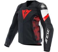 DAINESE DAINESE - Jacket Avro 5 Black / Red-lava / White 52
