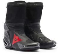 Dainese Axial 2 Air Boots - Black/Red Fluo
